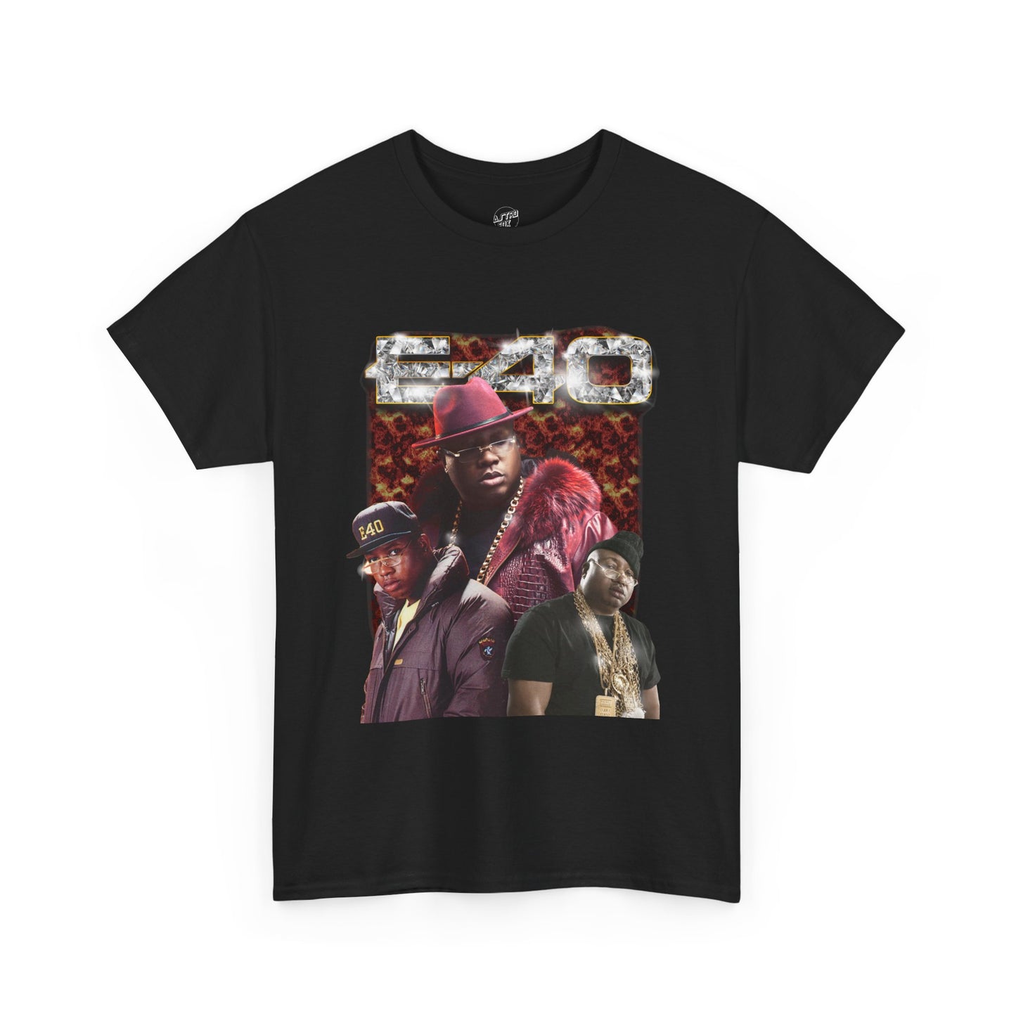 E40 -- Retro Hip-Hop Graphic Tee