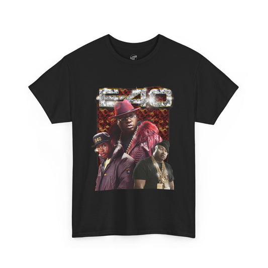 E40 -- Retro Hip-Hop Graphic Tee