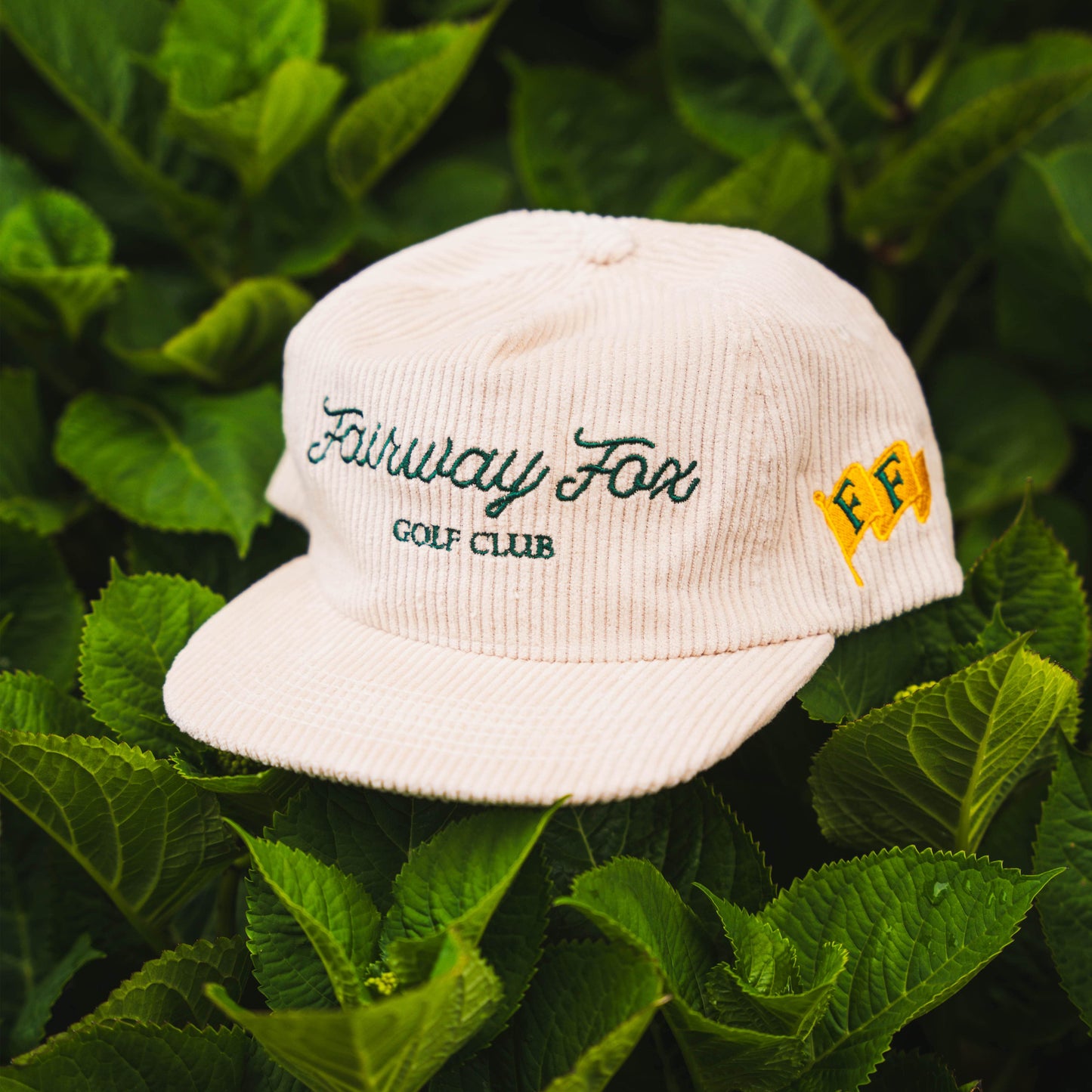 Fairway Fox Golf Club Corduroy Hat